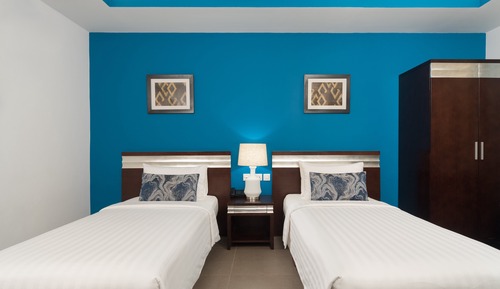 Habitación estándar, 1 cama de matrimonio grande, vistas a la ciudad