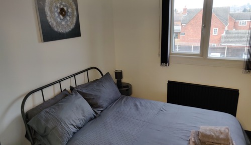 Apartamento, baño privado, vistas al parque (Barley Court 7)