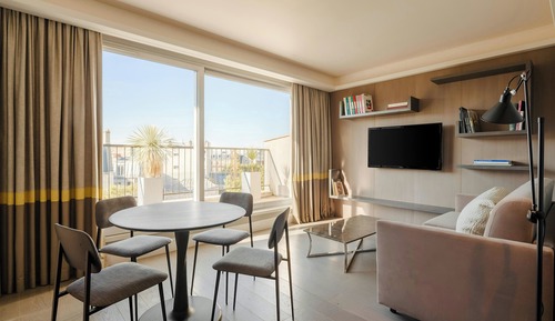 Suite superior, 1 cama de matrimonio grande con sofá cama, terraza