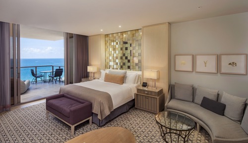 Habitación Grand, 1 cama de matrimonio grande, vistas al mar
