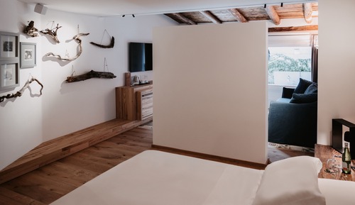 Suite superior, varias camas