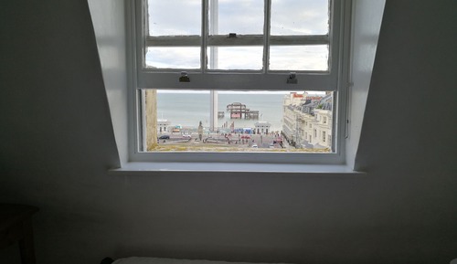 Habitación básica doble, 1 cama doble, vistas al mar