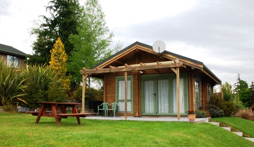 Chalet, 1 habitación (One Bedroom Spa Chalet (Queen))