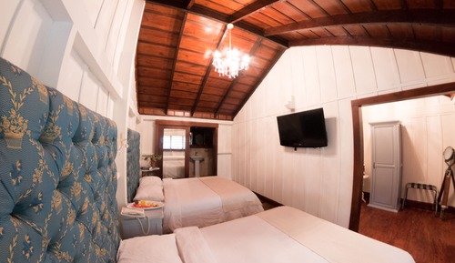 Habitación doble superior, vistas al jardín