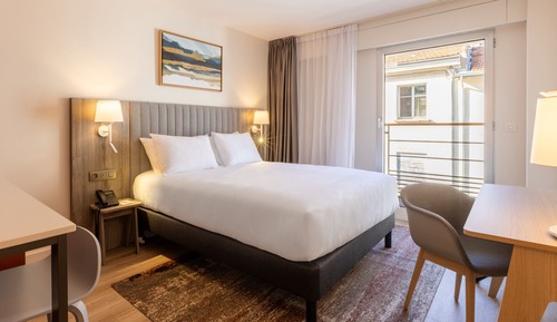 Suite estudio, 1 cama de matrimonio, cocina
