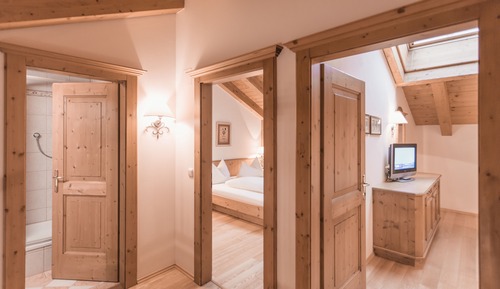 Apartamento tradicional, cocina, vistas a la montaña (Alpenrose Deluxe)