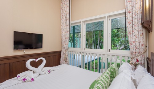 Habitación Deluxe doble, vistas al jardín