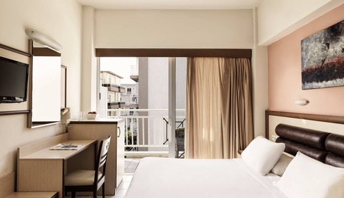 Habitación con cama doble o con camas separadas