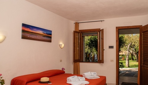Habitación económica doble, vistas al jardín
