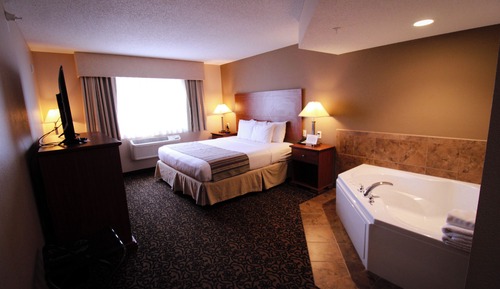 Suite estándar, 1 cama de matrimonio grande, no fumadores, bañera de hidromasaje
