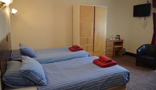 Habitación estándar con 2 camas individuales, baño privado