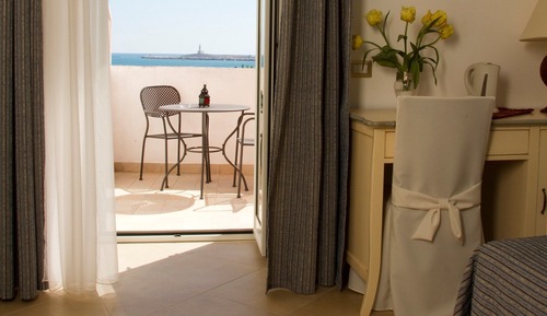 Habitación doble, vistas al mar