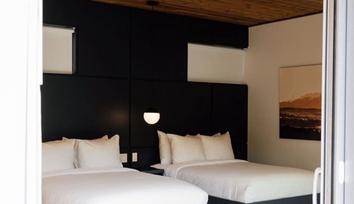 Estudio Premium, 2 camas dobles, vistas al mar