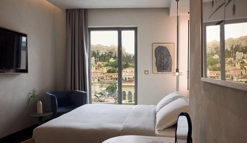 Habitación Deluxe doble (Acropolis View)