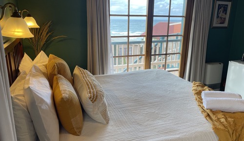 Suite, 1 cama de matrimonio grande, balcón, vistas a la playa (Spa)
