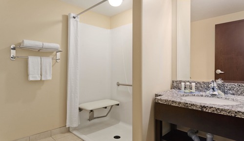 Habitación, 1 cama de matrimonio grande, no fumadores (Mobility, Roll-In Shower)