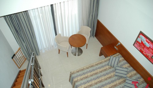 Habitación familiar, vistas al jardín (Deluxe)