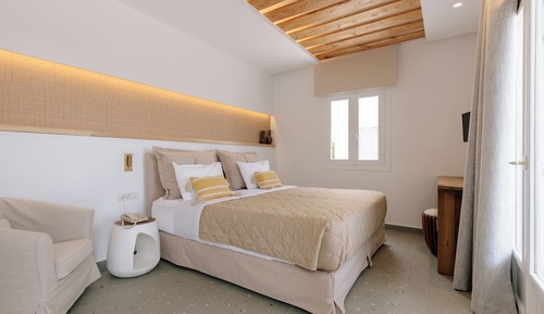 Habitación superior, 1 cama doble, vistas al mar