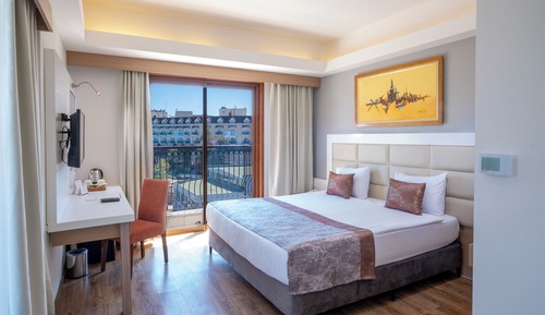 Habitación superior, vistas al mar