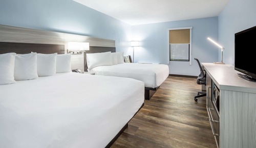 Habitación estándar, 2 camas de matrimonio, no fumadores