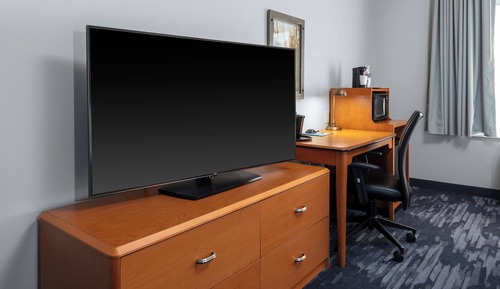 Estudio, 1 cama de matrimonio grande con sofá cama (Hearing Accessible)