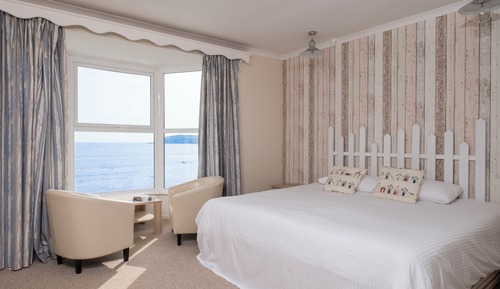 Habitación cuádruple, vistas al mar (Room 19)