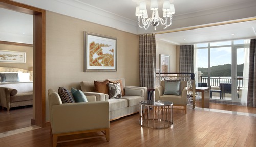Suite de lujo, vistas al lago
