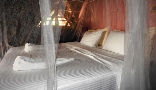 Habitación básica doble, 1 cama de matrimonio grande