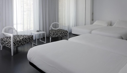 Habitación cuádruple familiar, varias camas