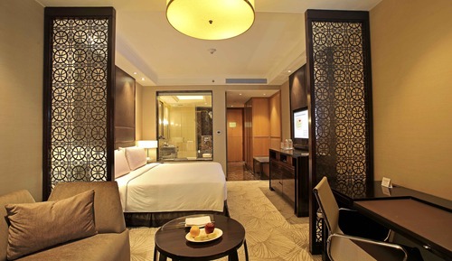 Habitación estándar, 1 cama de matrimonio grande, Acceso al salón del club