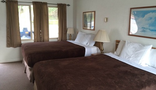 Habitación doble, 2 camas de matrimonio, vistas a la bahía