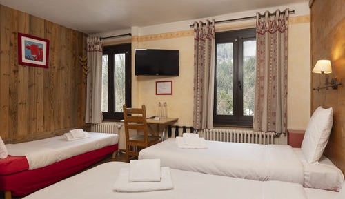 Habitación triple (3 Single beds)