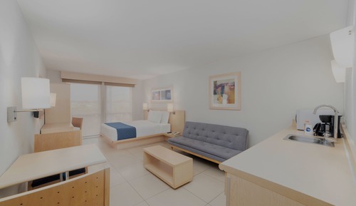 Suite, 1 cama de matrimonio con sofá cama