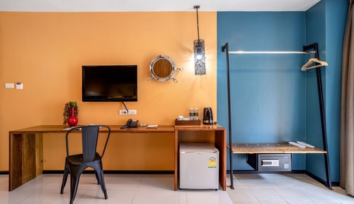 Habitación estándar, 1 cama de matrimonio grande, balcón