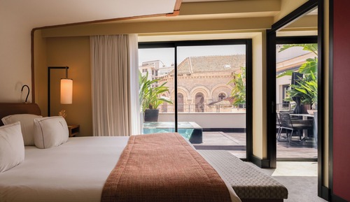 Suite, terraza