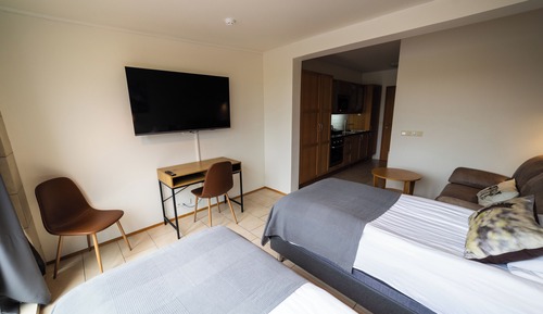 Habitación triple Deluxe, balcón
