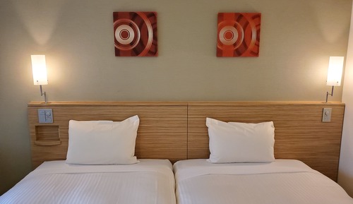 Habitación estándar con 2 camas individuales, no fumadores