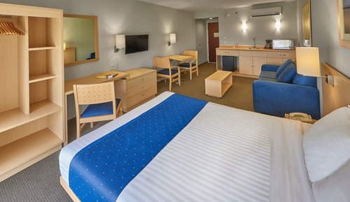 Suite, 1 cama de matrimonio con sofá cama