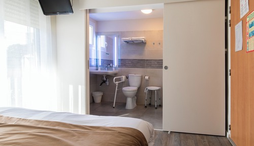 Habitación doble, accesible en silla de ruedas