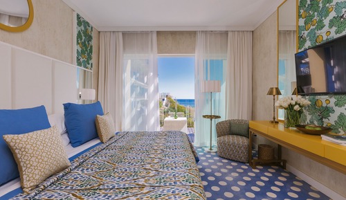 Suite, balcón, vistas al mar