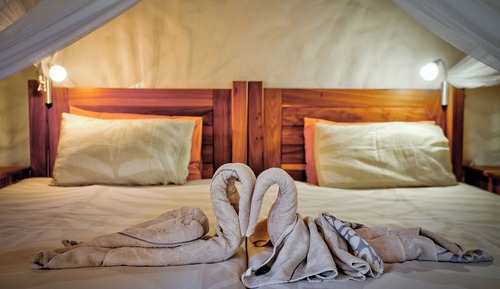 Habitación de lujo con 1 cama doble o 2 individuales, baño privado