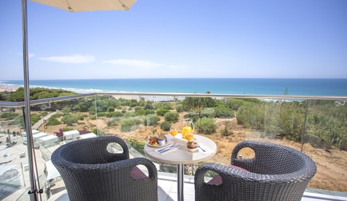 Habitación doble, balcón, vistas al mar