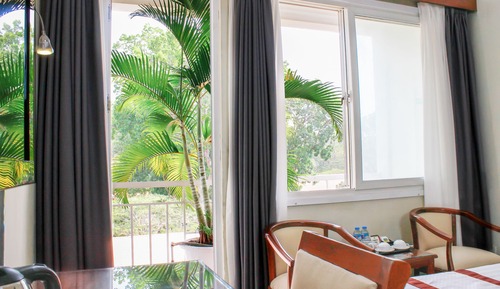 Habitación Premium doble, balcón, vistas a la ciudad (with Window)