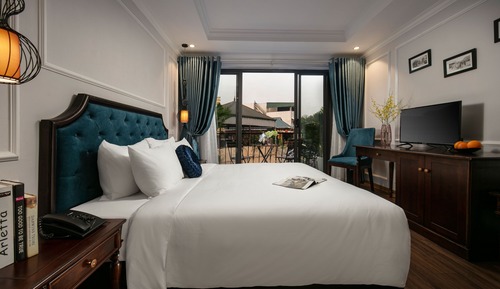 Suite junior, 1 cama de matrimonio grande, balcón