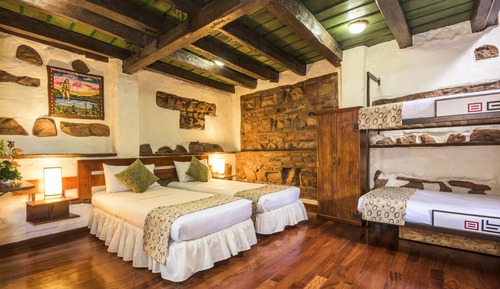 Habitación cuádruple familiar