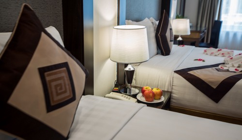 Suite, varias camas, vistas a la ciudad (1 Double 1 Single Bed and 1 Sofa)