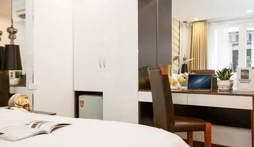 Suite familiar, varias camas, vistas a la ciudad