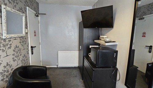 Habitación individual, baño privado