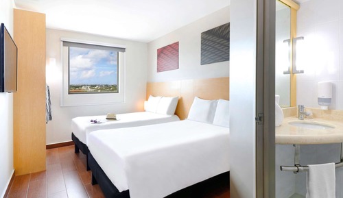 Habitación doble, 1 cama doble, vistas a la laguna