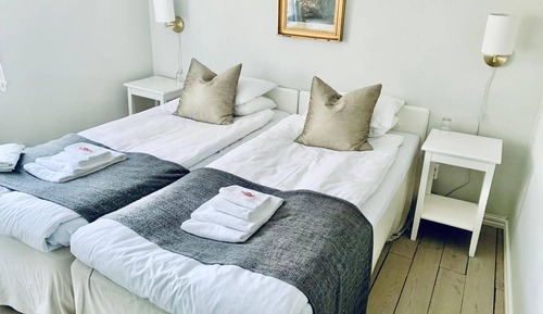 Habitación con 1 cama doble o 2 individuales